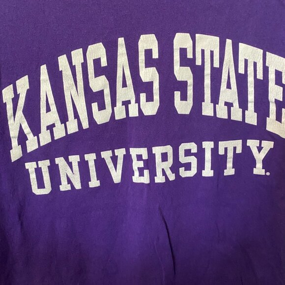 KSU Kansas State University IvySport Tee Shirt, Medium - Picture 3 of 3